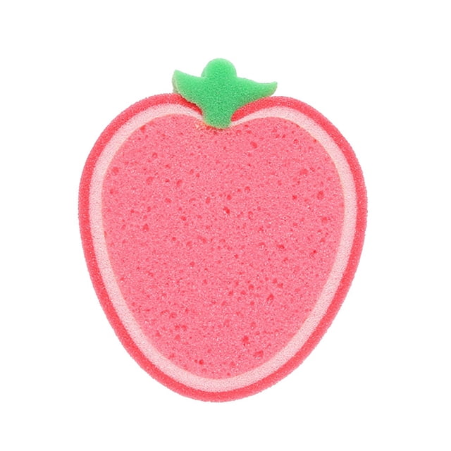 Esponja para lavar platos, hermosa esponja de frutas, estropajo para fregar platos, herramienta de limpieza de cocina, valor excepcional