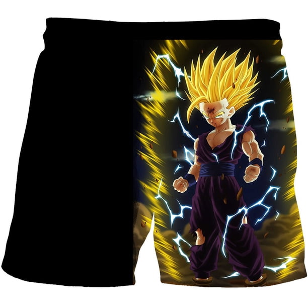 3-15y Seven Dragon Ball Fashion Summer Boys' Shorts Beach Swimming Shorts 3d Quick Drying Boys' Shorts Children's ShortsM heqiyong CONDUJO