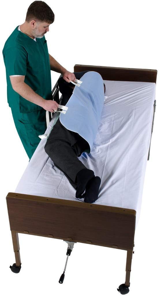 Patient Aid 24" x 36" Positioning Bed Pad with Handles Incontinence