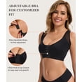 thumbnail image 4 of MANIFIQUE Posture Corrector Bra for Women Front Closure Bra Full Coverage Non Padded Wirefree, 4 of 7