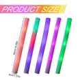 thumbnail image 3 of Foam Glow Sticks, Foam Light Up Sticks, LED Light Sticks, Glow Sticks Party Pack for Halloween, New Year, Wedding, Raves, Concert, Christmas, Glow in The Dark Party Supplies, Colorful, 3 of 9