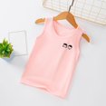 thumbnail image 2 of Taqqpue Toddler Baby Boy's Sleeveless Tank Tops Kids Girls Summer Basic Cami Shirts Cotton Athletic Undershirts T-Shirts Vest 2-12 Years, 2 of 3
