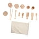 thumbnail image 2 of 13 piezas de para niños de té fijación de té set de té fiestero temprano Jugar de cocina juguete de cocina para niños niños niños, 2 of 9