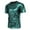 Green, variant on WTXUE T-Shirts Short Sleeve, Crew Neck Shirts for Men Sports T Shirt Casual Lapel Shiny T Shirt Top Solid | Dancewear for Men Green XXL