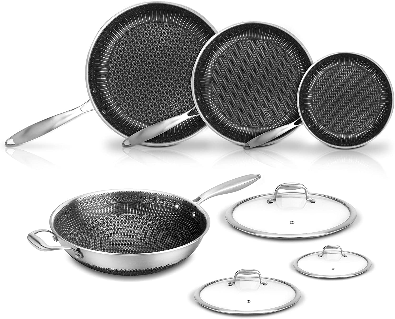 nutrichef 20 piece cookware set