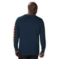 thumbnail image 2 of Men's Starter Navy Chicago Bears  Half Time Long Sleeve T-Shirt, 2 of 2