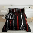 thumbnail image 2 of Homewish Lacrosse Sport Bedding Comforter Set,Ball Game Twin Comforter Sets,Red White Black Bedding Set For Boys Kids,Ultra Soft Home Decor Reversible,2 Pieces, 2 of 8