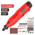 thumbnail image 3 of 12V 80W Cordless Drill Lithium Battery Engraver Electric Mini Drill Rechargeable Rotary Tool Variable Speed With Light ,Compact and Lightweight Portable, 3 of 7