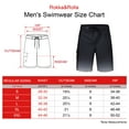 thumbnail image 4 of Rokka&Rolla Men's 9" Half Elastic Waist Board Shorts, 4 of 10