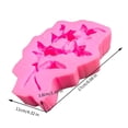 thumbnail image 4 of Estéreo 3D Para Hornear Rosa Flor Planta Silicona Fondant Molde Epoxi Herramienta Para Hornear Para Pastel Galleta Hecho A Mano Casero Inevent HA018800-00, 4 of 7