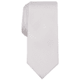 thumbnail image 2 of Alfani WHITE Men's Solid Texture Slim Silk Blend Tie, O/S, 2 of 2
