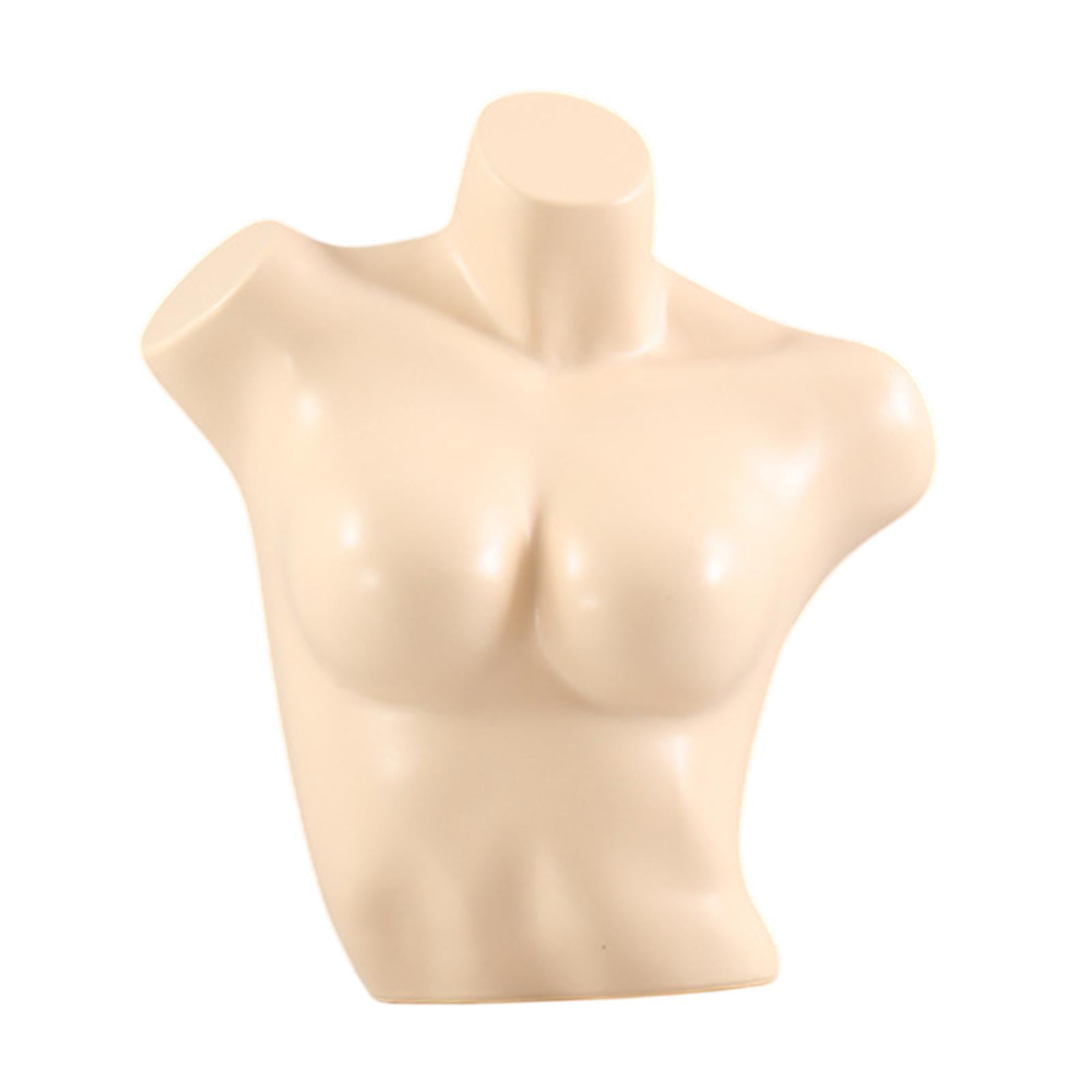 Milageto Female Mannequin Bra Mannequin for Craft Shows Clothing Store Lingerie Cloakroom