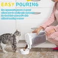 thumbnail image 4 of Barhoo Airtight Pet Food Storage Container Dog Cat Food Dispenser with Sealing Ring Measuring Cup Kitchen Organizer Easy Pour Spout Transparent Freshness Lock Storage for Dry Food Treats, 4 of 6