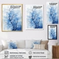 thumbnail image 4 of Designart "Blue Hued Maple Murmurs" Tree Maple Floater Framed Wall Decor, 4 of 5