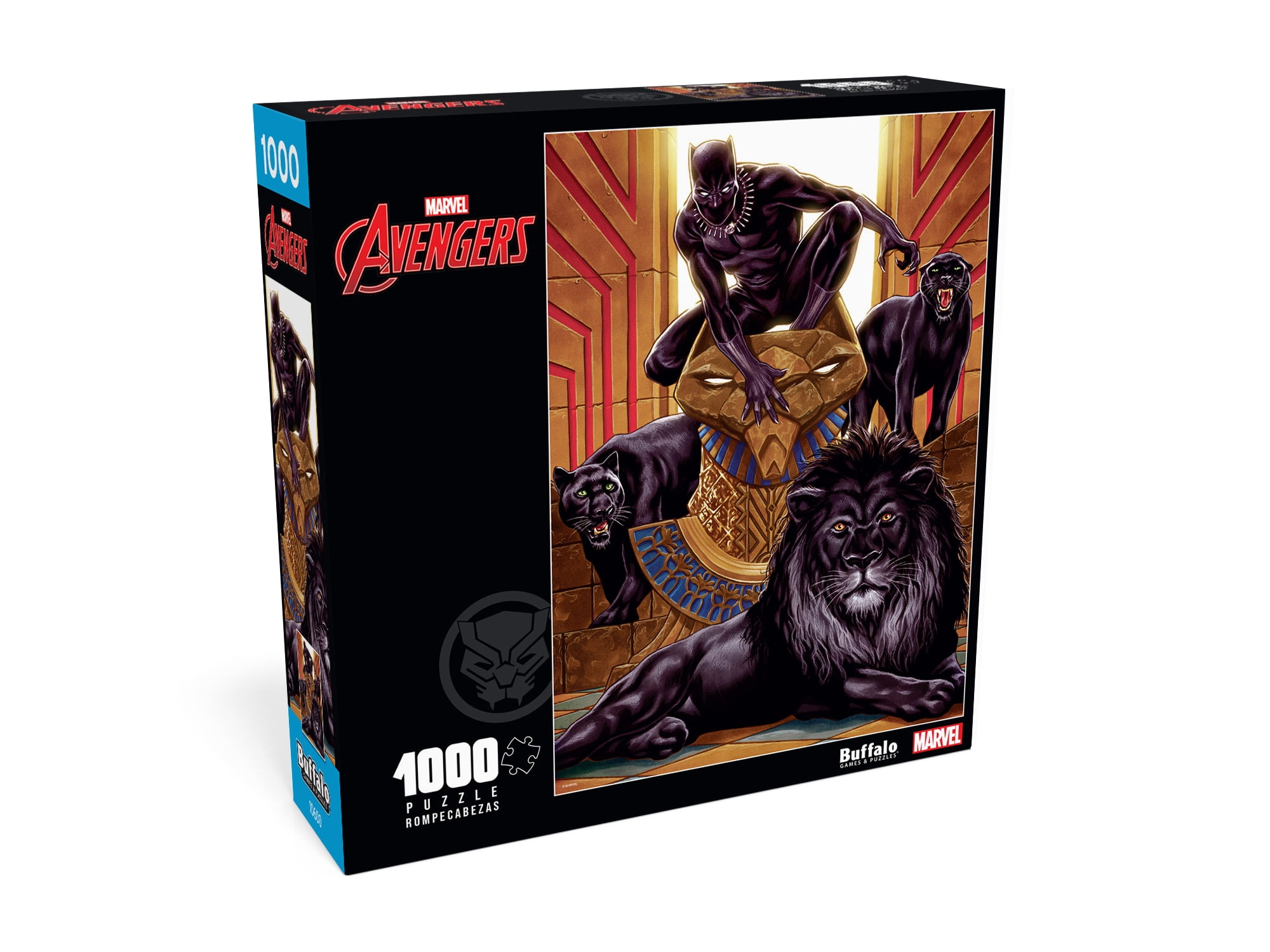 Buffalo Games 1000-Piece Marvel Black Panther (Vol. 6) #1 Variant Jigsaw Puzzle