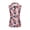 Abstract American Flag, variant on HUIACONG Blue Bow Daisy Ladies Golf Shirt, Zip Up Golf Sleeveless Top Soft Casual Golf Sleeveless Half Zip Top Moisture Wicking