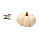 thumbnail image 5 of Figura decorativa de calabaza, adorno coleccionable, almohada con forma de caballo, estatua para escritorio, sofá, estantería, sala de estar, dormitor, 5 of 8