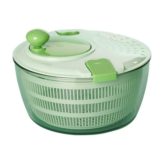 Large Capacity Kitchen Drain Rack Tool for Washing and Drying Vegetables Fruits Lettuce Bowl with 5 in 1 Multifunction
