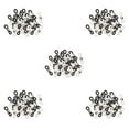 thumbnail image 3 of Justharion Elegant 50Pcs Eye Glasses Spectacle Chain Strap Holder Loop Ends Type A 50 Pcs 5Set, 3 of 6