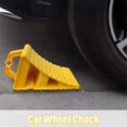 thumbnail image 5 of 2Pack Portable Wheel Chock with Handles Vehicle Car Truck Wheel Anti-Slip Plastic Base Tire Support, 5 of 5