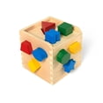 thumbnail image 4 of Cubo de madera Melissa & Doug SpinMaster para clasificar formas, 4 of 4