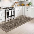 thumbnail image 2 of Washable Runner Rug 2x6 ft Non Slip Backing Farmhouse Vintage Soft Kitchen Rug Low Profile Floor Carpet for Kitchen Hallway Laundry Room Bedroom, 2 of 6