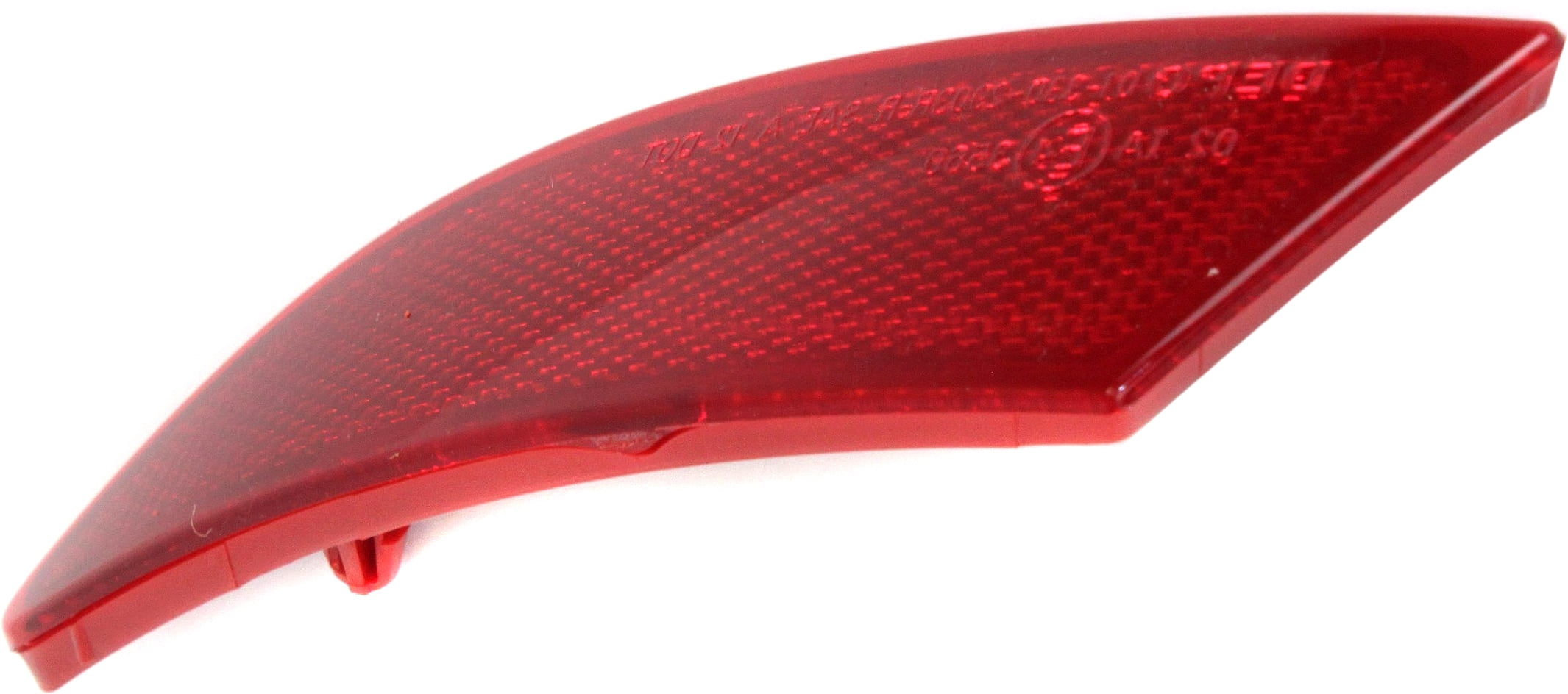 Bumper Reflector Compatible With 2012-2019 Ford Focus Rear, Left Driver CAPA Certified