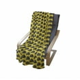 thumbnail image 4 of Fast Food Soft Flannel Fleece Throw Blanket, Mexican Taco Rolls with Beef Hipster Fusion Dish Restaurant Graphic, Cozy Plush for Indoor and Outdoor Use, 50" x 60", Dark Blue Grey Yellow, by Ambesonne, 4 of 6