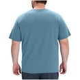 thumbnail image 5 of Lmnyox Big and Tall T Shirt Men's Short Sleeve Crew Neck Basic Tee Shirt Lightweight Summer Casual Plain Tops, 5 of 7