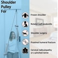 thumbnail image 2 of Shoulder Therapy Exercise Pulley System, Slim Shoulder Pulley For Shoulder Physical Therapy, Alleviate Shoulder Pain, 2 of 5