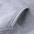 thumbnail image 6 of Plain Fleece Hoodies Unisex Wholesale Fashion Pullover Hoodies Men Blank Hooded Sweatshirts For Men Sudaderas Con Capucha Hombre, 6 of 6