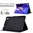 thumbnail image 5 of SaniMore for Samsung Galaxy Tab A8 10.5 inch 2022 SM-X200/SM-X205 Case, PU Leather Wallet Flip Case Auto Wake/Sleep Card Slots Multiple Viewing Angles Full Wrap Protective Fashion Case, Wolf, 5 of 7