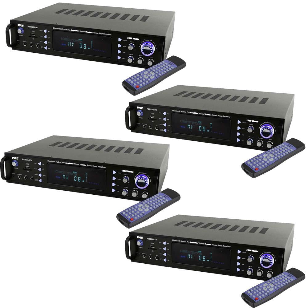 オータムセール Pyle Audio Bluetooth Hybrid Stereo Home Pre-Amplifier Home Audio  Rack Mount Desktop