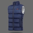 thumbnail image 2 of Chaquetas eléctricas con calefacción de 9 zonas para hombres y mujeres para acampar (4XL azul) Likrtyny Para estrenar, 2 of 9