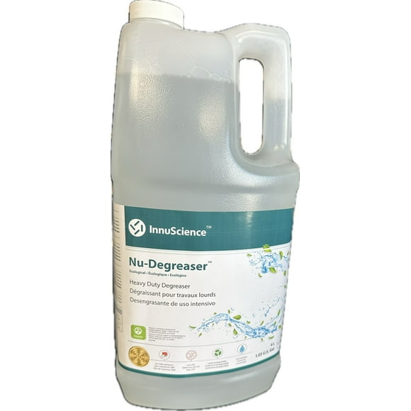Nu-Degreaser, Very Efficient Heavy Duty Ecological Degreaser for Professional Cleaning, 4L