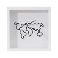 thumbnail image 2 of YAOMOBB Memory Shadow Box Large Wooden Shadow Box Smooth Edge Transparent Display Case for Travel and Table Decorations, 2 of 6