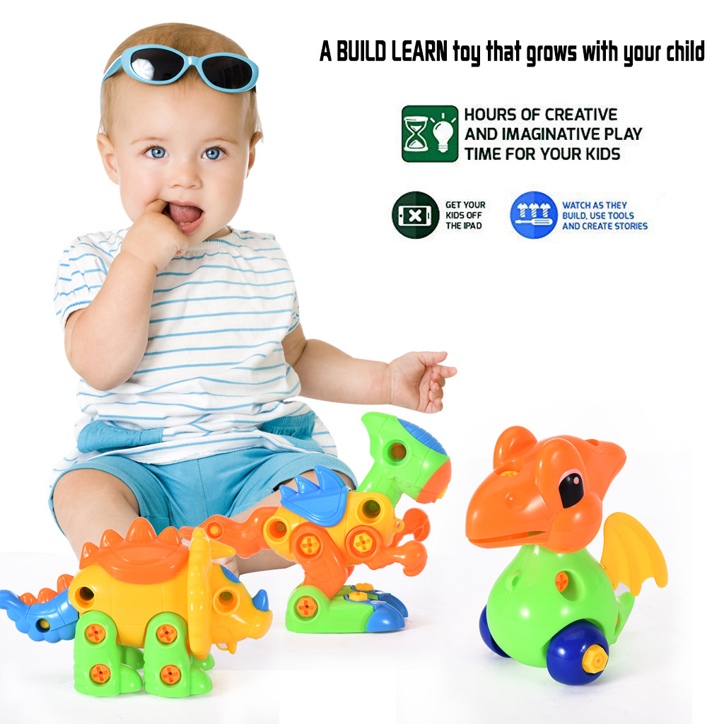 take apart dinosaur toy walmart