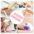 thumbnail image 5 of Unique Bargains 10 Pcs Detachable Nail Display Stand for Nail DIY Pink, 5 of 6