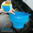 thumbnail image 7 of Popcornology Fresh Pop Silicone Microwave Popcorn Maker, Blue, Collapsible Design, 12-Cup Capacity, No Oil Required, 7 of 7