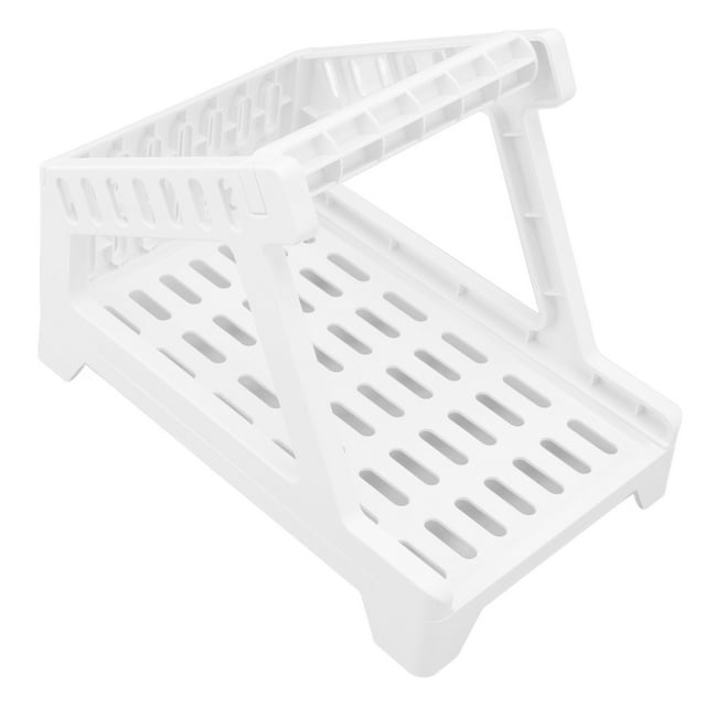 Printer Bracket, Small Lightweight Simple To Install Barcode Printer Stand For Office White
