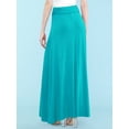 thumbnail image 4 of Made by Johnny Women's Lightweight Floor Length Maxi Skirt XXXL JADE, 4 of 6