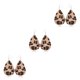 thumbnail image 2 of Sonducket 1 par de pendientes con estampado de leopardo geométrico de piel sintética adornos de joyería de moda accesorio de moda para mujeres y niñas Type1 NO1 Sonducket CBP233689, 2 of 6