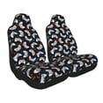 thumbnail image 2 of Honeii Cool Gamepad for Car Seat Covers Full Set, Seat Covers for Cars, Car Seat Protector Waterproof, Leather Car Seat Cushion-2 PCS, 2 of 9