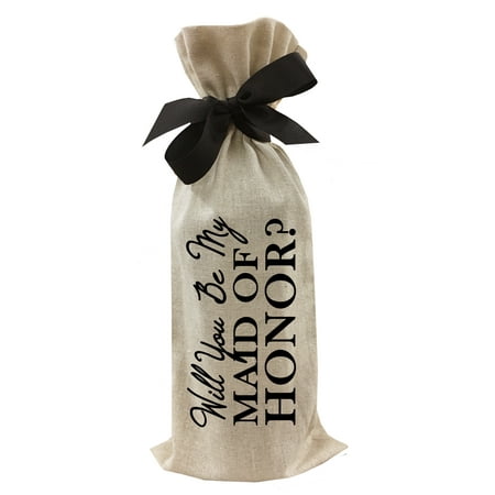 Will You Be My Maid of Honor? Wine Bag