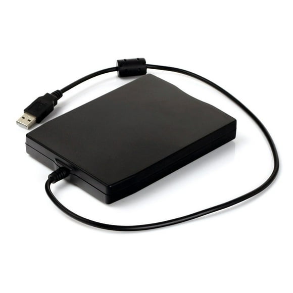 axGear USB Floppy Drive 1.44 MB 3.5 Inch External Floppy Disk Data FDD Reader Writer Portable