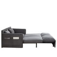 thumbnail image 4 of Corduroy Sofa Bed with Fixed Storage Bag / Keep Items Organized at Hand, 4 of 6