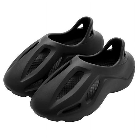 

XWQMBJ 2024 New Foam Runner Shoes for Man Women Foam Runner Sneakers Thick Non-Slip Quick-Drying Breathable Super Soft Sleek Beach Sandals