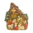 thumbnail image 2 of Lámpara LED, figuras de Natividad, Sagrada Familia, Jesús, Niño, Navidad, Jesús, adorno LED para Navidad, escritorio, oficina, colección de regalos, 2 of 8