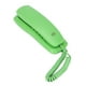 thumbnail image 4 of KXT628 Teléfono de hotel Teléfono de escritorio con cable de pared con función de rellamada de pausa silenciosa para oficina, hogar, hotel (verde), 4 of 5