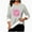 Gray, variant on Aboser Breast Cancer Awareness Sweatshirt Women Thermal Thick Sherpa Lined Homewear Trendy Pink Ribbon Graphic Sweatshirts Breast Cancer Survivor Pullover Tops